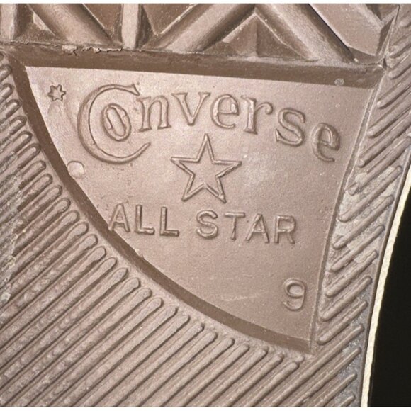 1960s 1970s Converse Chuck Taylor All Star Low Mens Athletic Shoes Size 9 USA - Picture 13 of 14